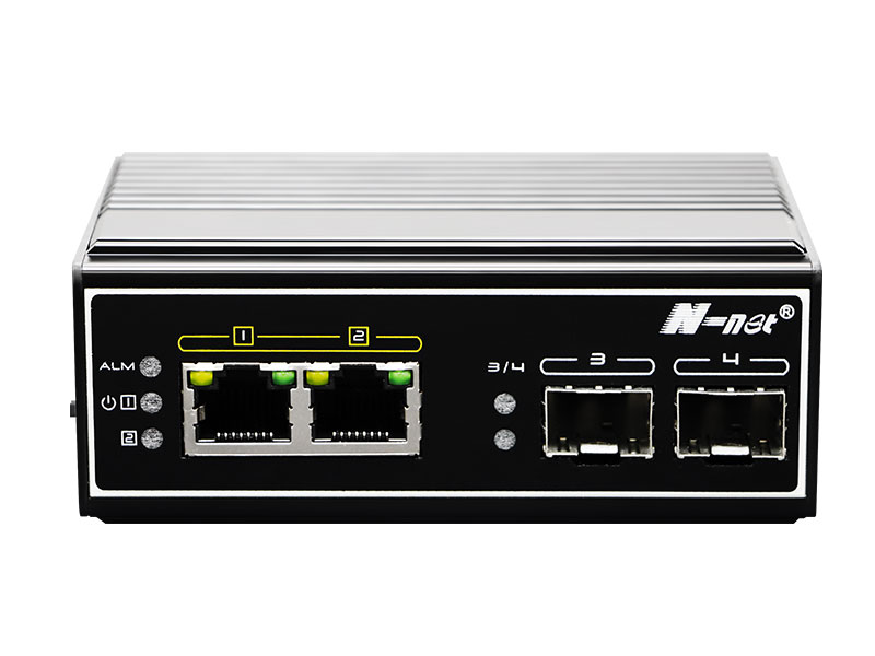 NIE6022PG 4 ports Industrial full gigabit PoE switch
