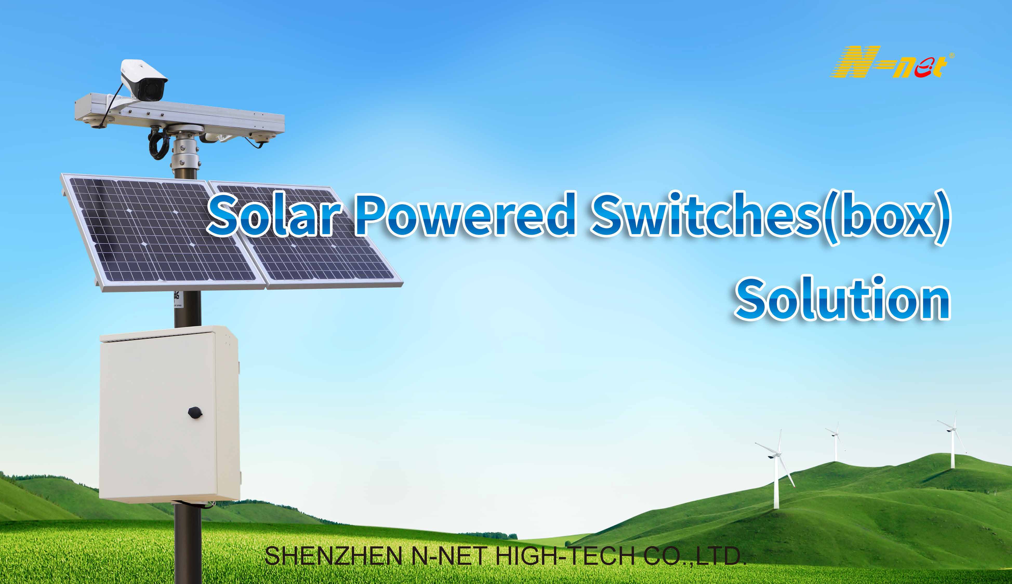 Solar Powered Switches(box）Solution