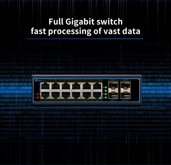 NIE8124PGM 16 ports full gigabit managed Industrial PoE Switch(图4)